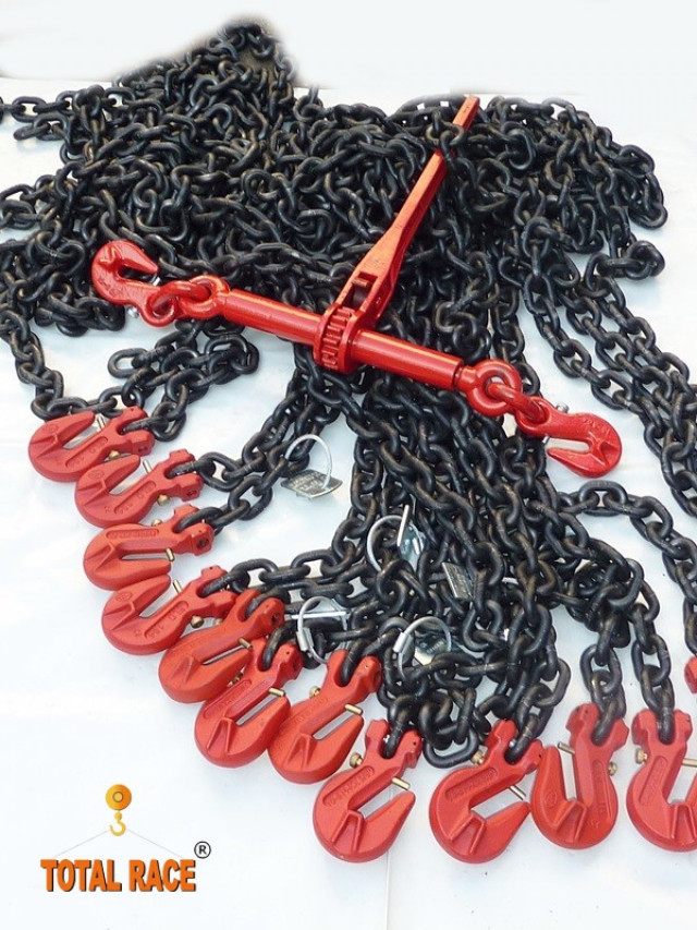 Dispozitiv complet lant ancorare 8 mm 4 tone lungimi la cerere