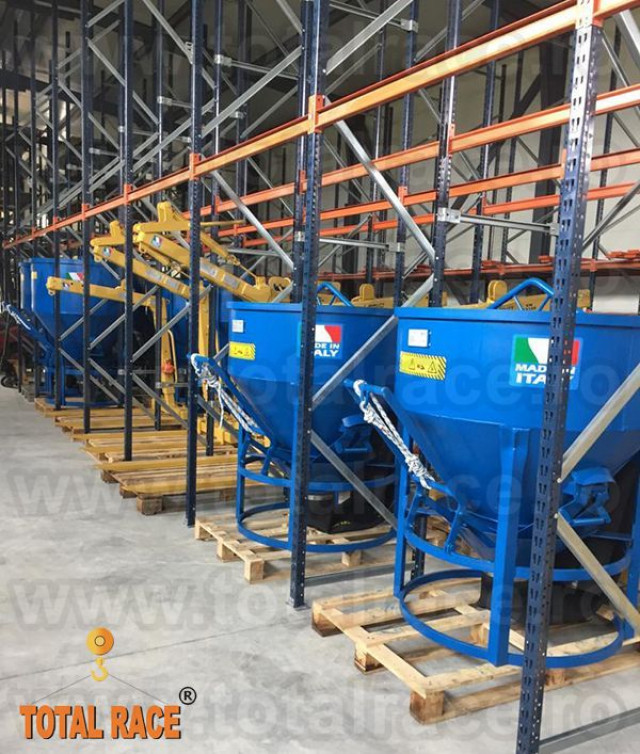 Cupa de beton pentru macara