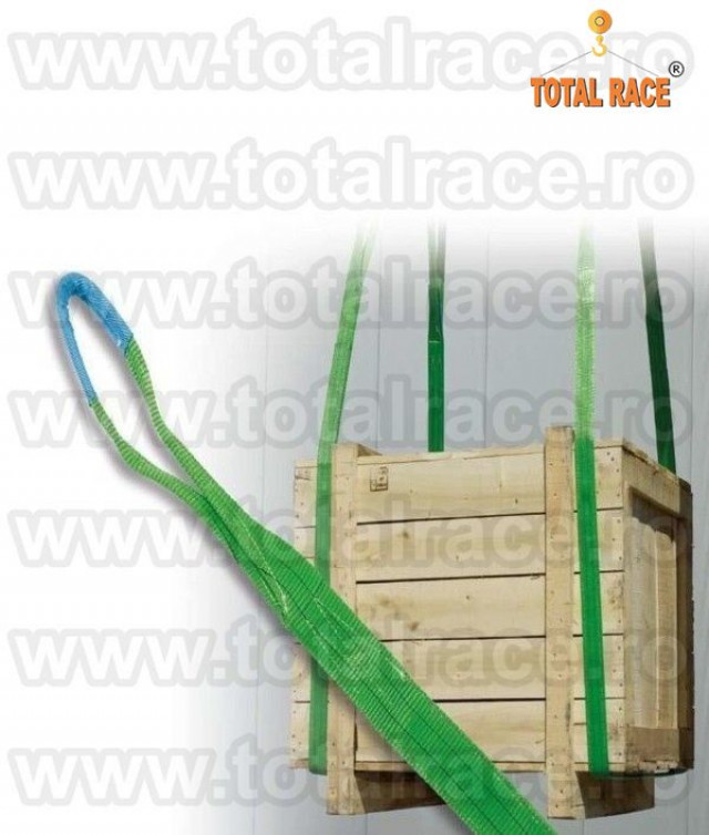 Chinga de ridicare marfa cu urechi sau circulare  Total Race