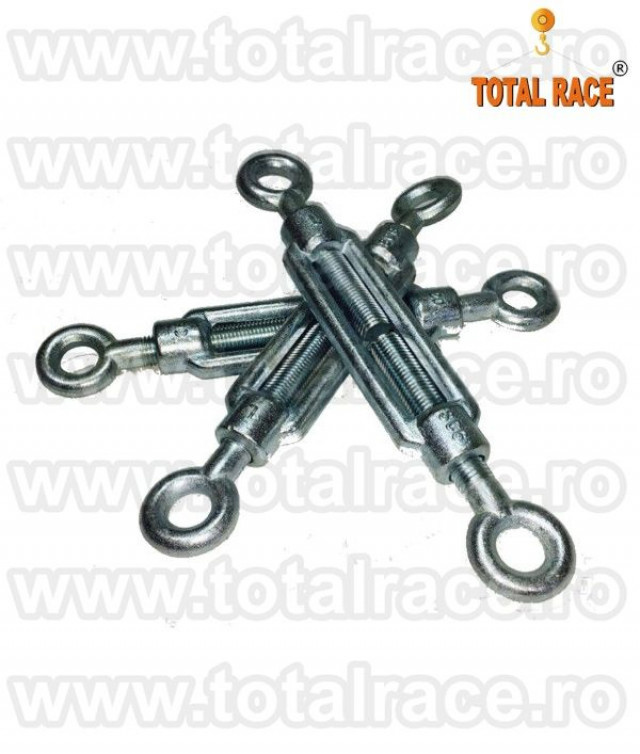 Intinzatoare cablu cu doua ochiuri de prindere Total Race