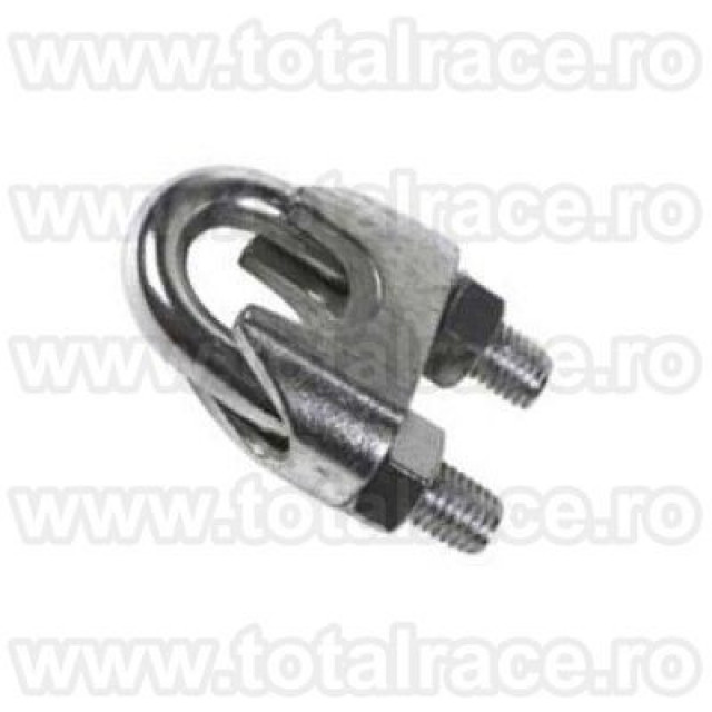 Brida zincata pentru cabluri cu diametru de la 5mm la 40mm