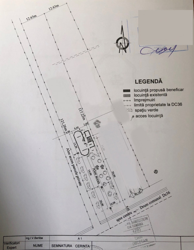 15 Km de Iasi, Romania! Casa+1683mp curte