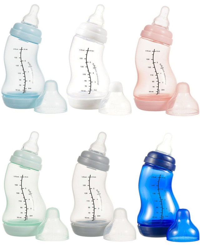Biberon nou-nascut cu tetina cu scurgere lenta 170 ml