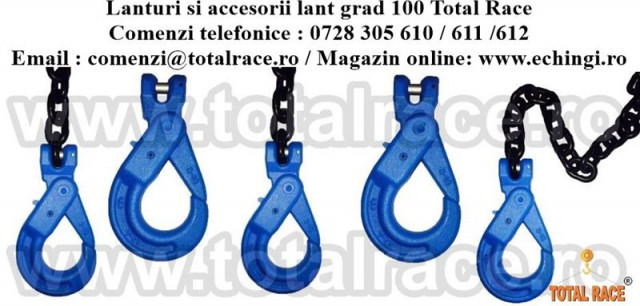 Lanturi si accesorii lant (inele, carlige , cuple , scurtatoare ) grad 100 Total Race