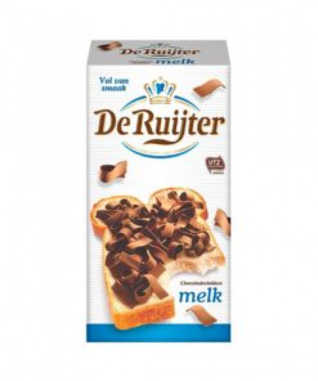 Ciocolata olandeza  De Ruijter – Chocoladevlokken melk fulgi de ciocolata cu lapte