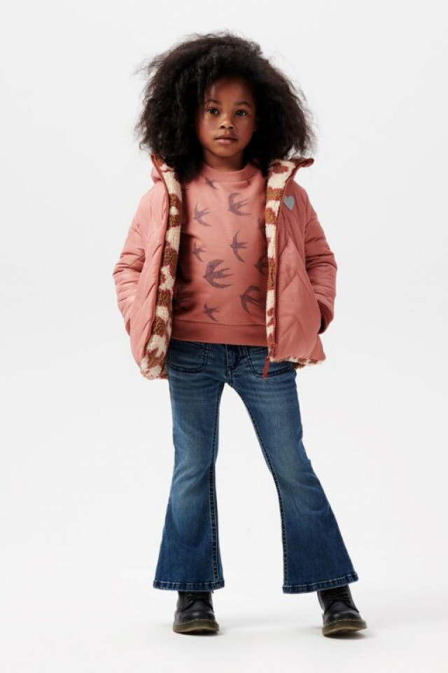 Geaca animal print reversibila Nieuwaal Noppies Race Kids 0735 553 110