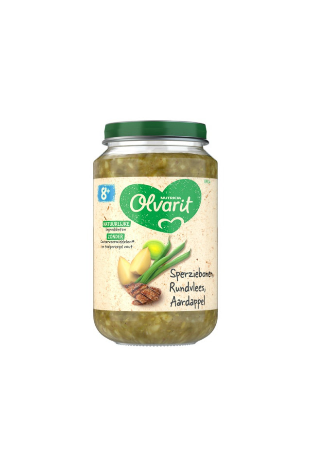 Olvarit mancare pentru bebelusi import Olanda cu Pui, Broccoli, Cartof 8+ luni Total Blue 0728.305.612