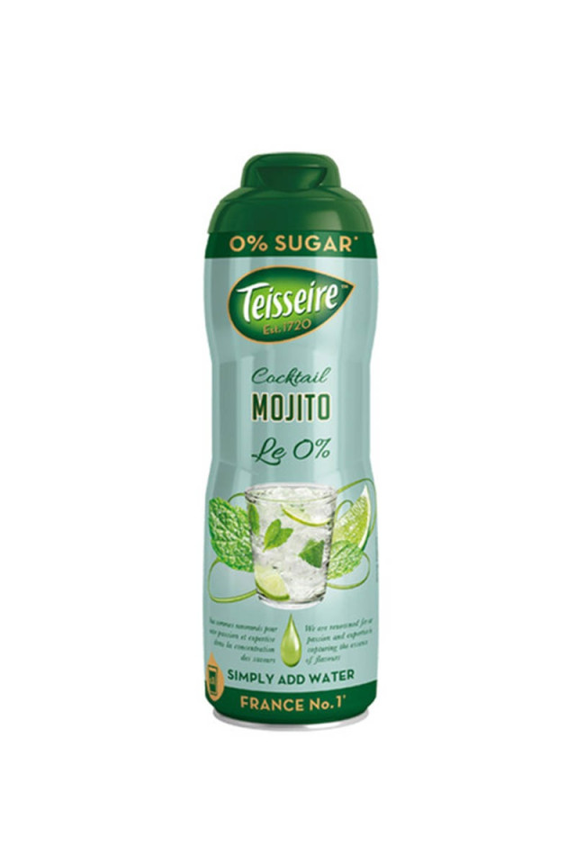 Teisseire Le 0% Cocktail Mojito Sirop 600 ml Total Blue 0728.305.612