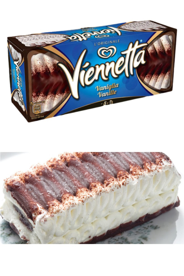 Viennetta tort de inghetata cu vanilie Total Blue 0728.305.612