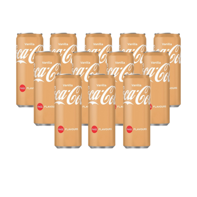 Coca Cola Vanilla import Olanda 330 ml Total Blue 0728.305.612