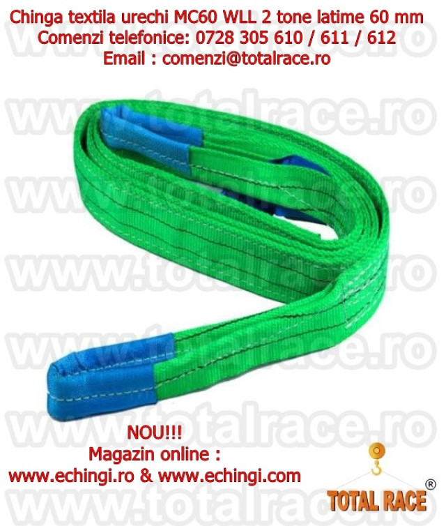 Oferta completa chingi textile de ridicare