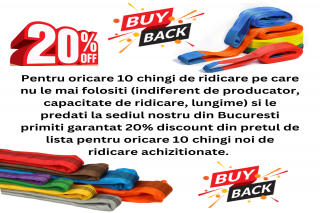 Gase textile de ridicare Spense circulare textile